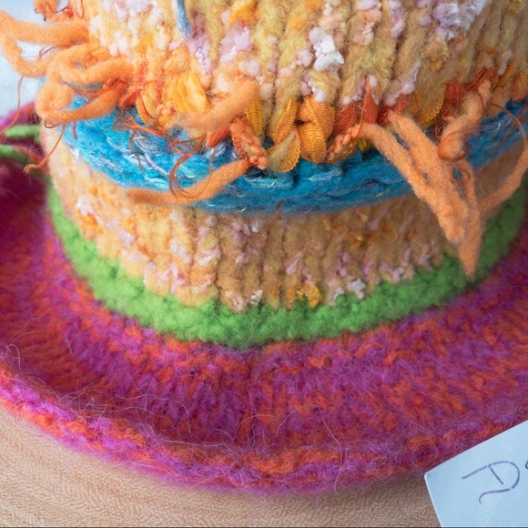 DR. SEUSS HAT Hand knit. Very Unique Wearable Art. - Picture 7 of 11